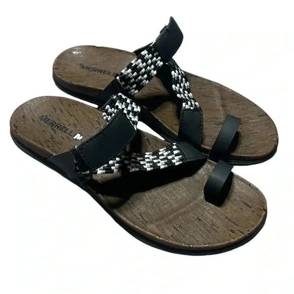 Merrell Select Grip Velcro Strap Sandals Casual Outdoor Active Comfy - Picture 1 of 5